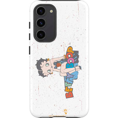 Betty Boop Splatter Galaxy S23 Plus Pro Case