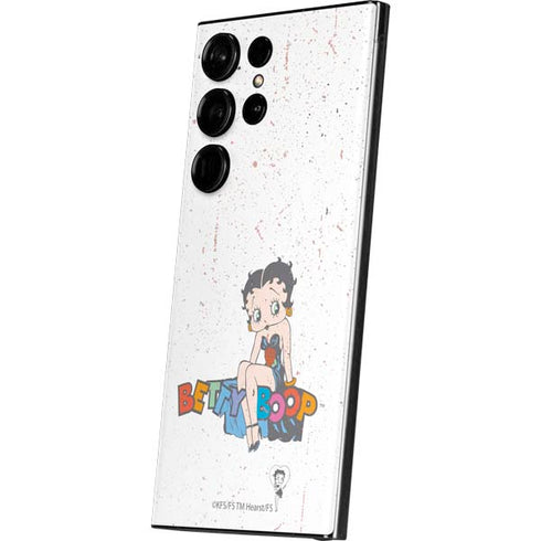 Betty Boop Splatter Galaxy S23 Ultra Skin