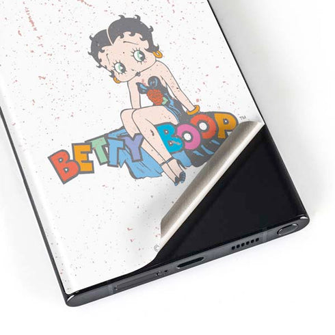 Betty Boop Splatter Galaxy S23 Ultra Skin