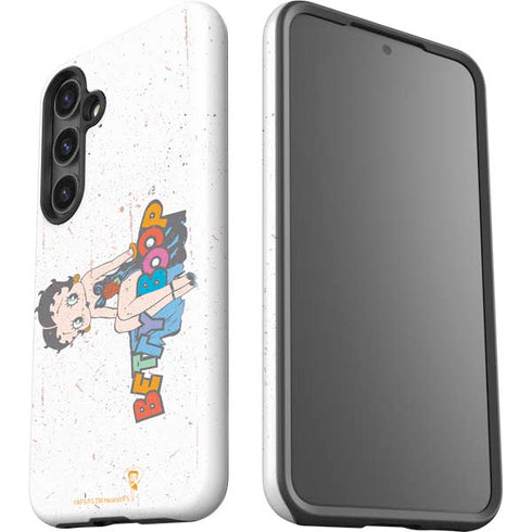 Betty Boop Splatter Galaxy S24 Impact Case
