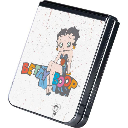 Betty Boop Splatter Galaxy Z Flip5 5G Skin