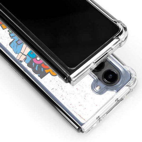 Betty Boop Splatter Galaxy Z Fold5 5G Clear Case