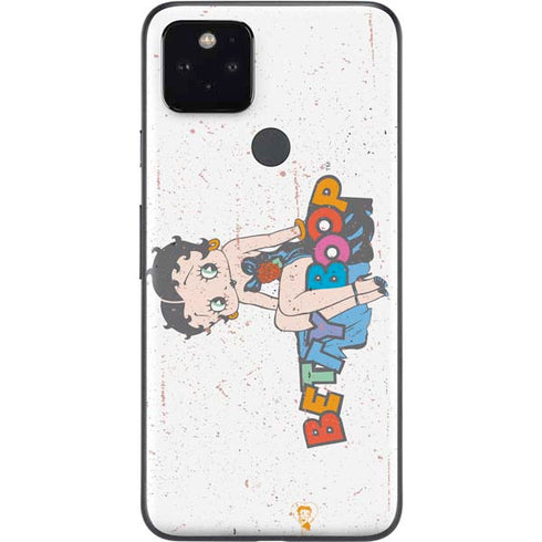 Betty Boop Splatter Google Pixel 5 Skin