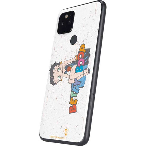 Betty Boop Splatter Google Pixel 5 Skin