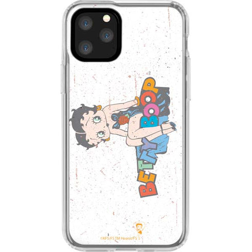 Betty Boop Splatter iPhone 11 Pro Clear Case
