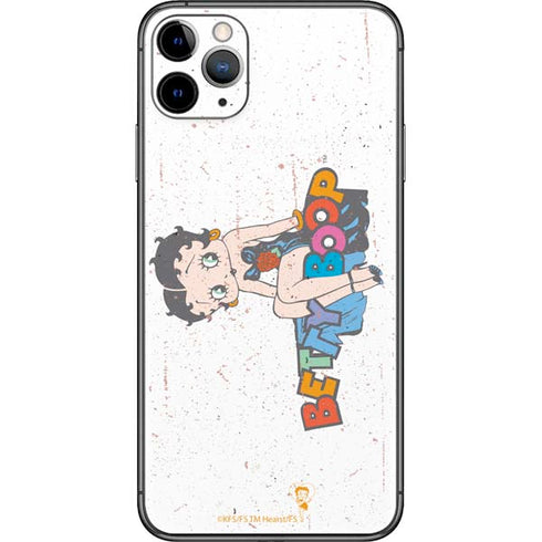 Betty Boop Splatter iPhone 11 Pro Max Skin
