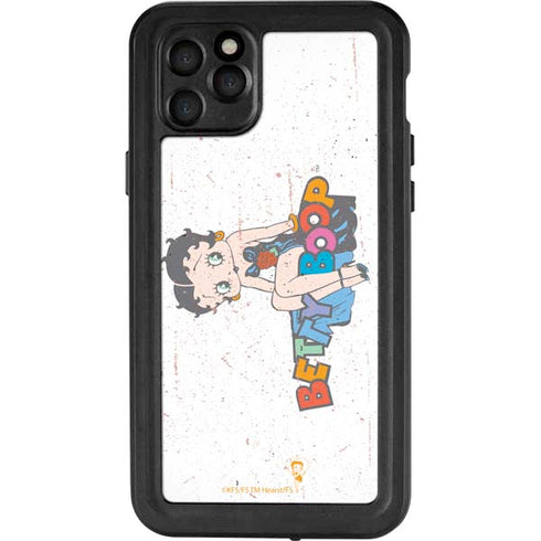 Betty Boop Splatter iPhone 11 Pro Max Waterproof Case