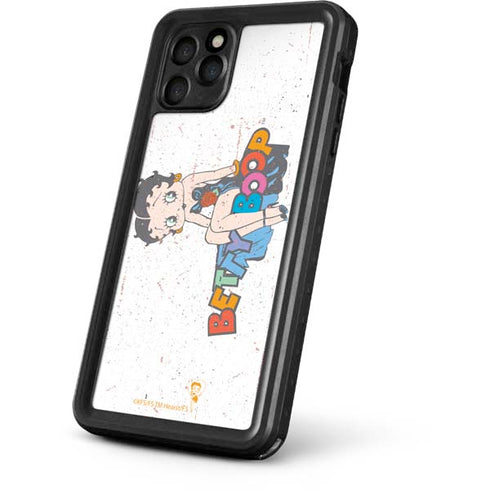 Betty Boop Splatter iPhone 11 Pro Max Waterproof Case