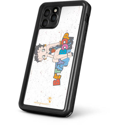 Betty Boop Splatter iPhone 11 Pro Waterproof Case