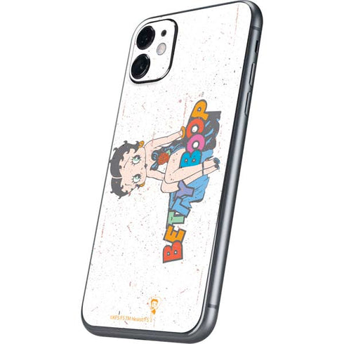 Betty Boop Splatter iPhone 11 Skin