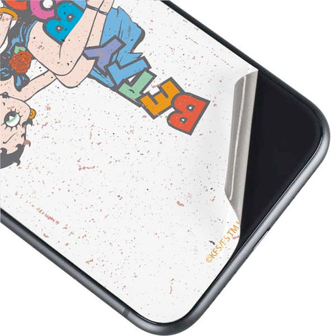 Betty Boop Splatter iPhone 11 Skin