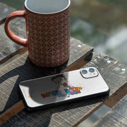Betty Boop Splatter iPhone 11 Skin