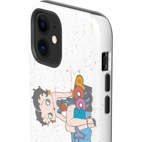 Betty Boop Splatter iPhone 12 Mini Impact Case