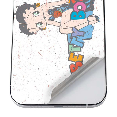 Betty Boop Splatter iPhone 12 Pro Max Skin