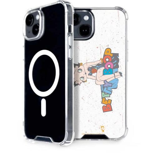 Betty Boop Splatter iPhone 13 MagSafe Case