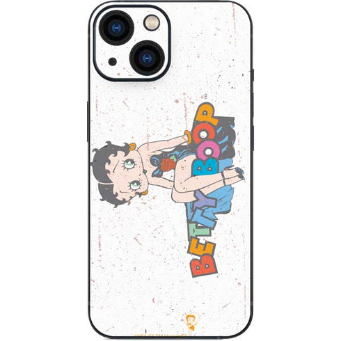 Betty Boop Splatter iPhone 13 Mini Skin