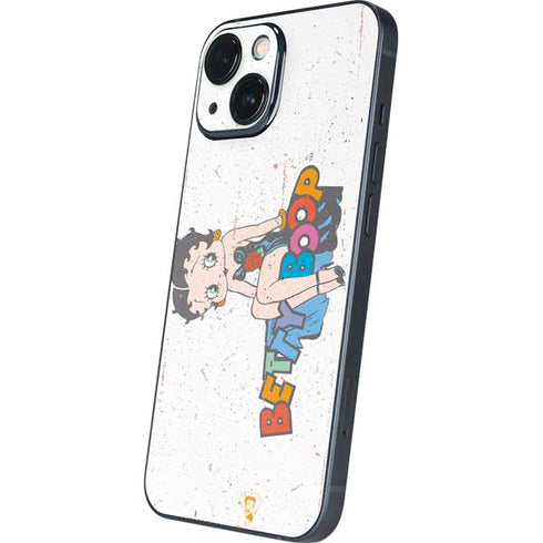 Betty Boop Splatter iPhone 13 Mini Skin