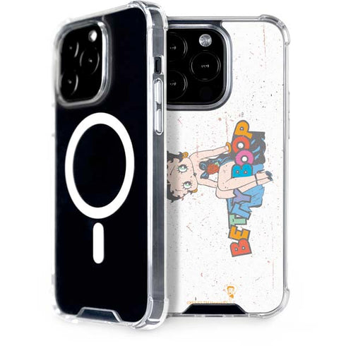 Betty Boop Splatter iPhone 13 Pro MagSafe Case