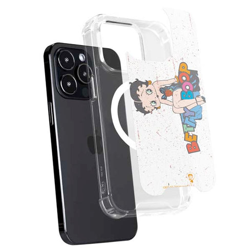 Betty Boop Splatter iPhone 13 Pro MagSafe Case