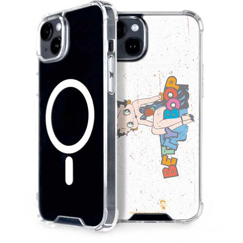 Betty Boop Splatter iPhone 14 MagSafe Case