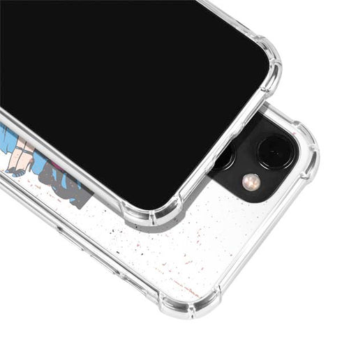Betty Boop Splatter iPhone 14 Plus Clear Case