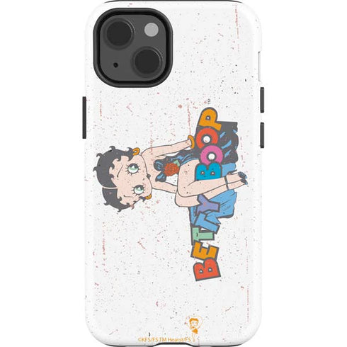 Betty Boop Splatter iPhone 15 Impact Case