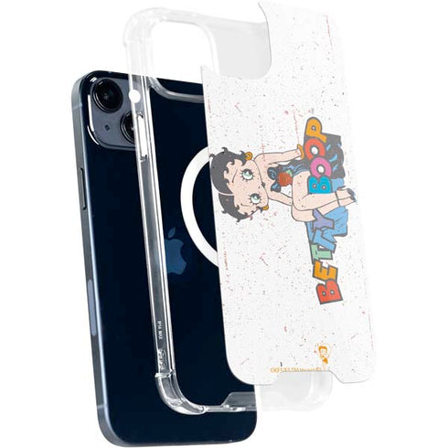 Betty Boop Splatter iPhone 15 Plus MagSafe Case
