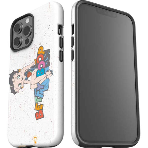 Betty Boop Splatter iPhone 15 Pro Max Impact Case