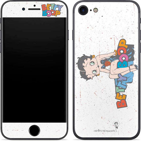 Betty Boop Splatter iPhone 8 Skin