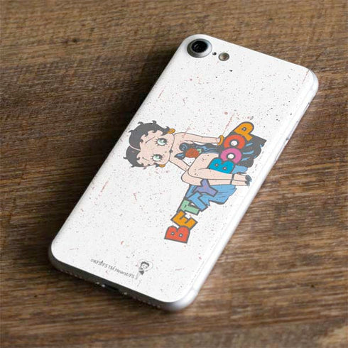 Betty Boop Splatter iPhone 8 Skin
