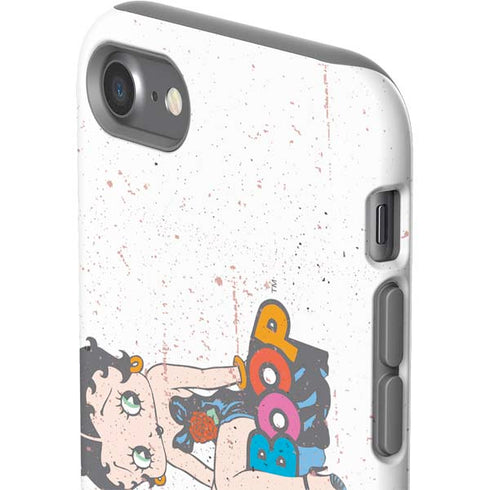 Betty Boop Splatter iPhone SE (2nd & 3rd Gen) Pro Case