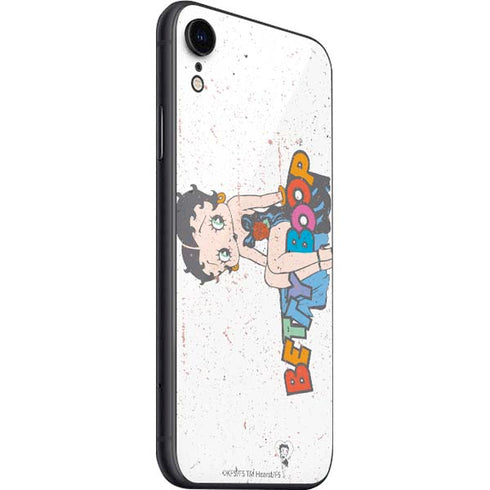 Betty Boop Splatter iPhone SE (2nd & 3rd Gen) Skin