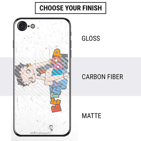 Betty Boop Splatter iPhone SE (2nd & 3rd Gen) Skin