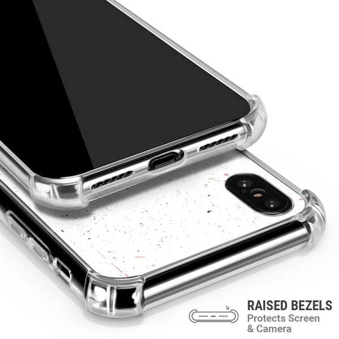 Betty Boop Splatter iPhone XS Max Clear Case