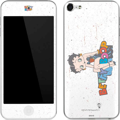 Betty Boop Splatter Apple iPod Skin