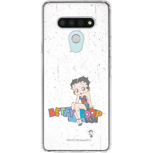 Betty Boop Splatter LG Stylo 6 Clear Case