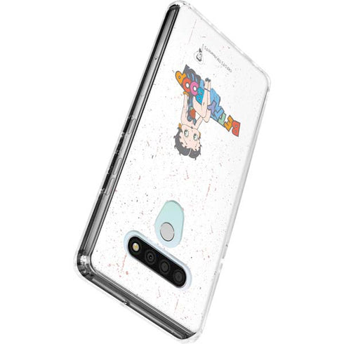 Betty Boop Splatter LG Stylo 6 Clear Case