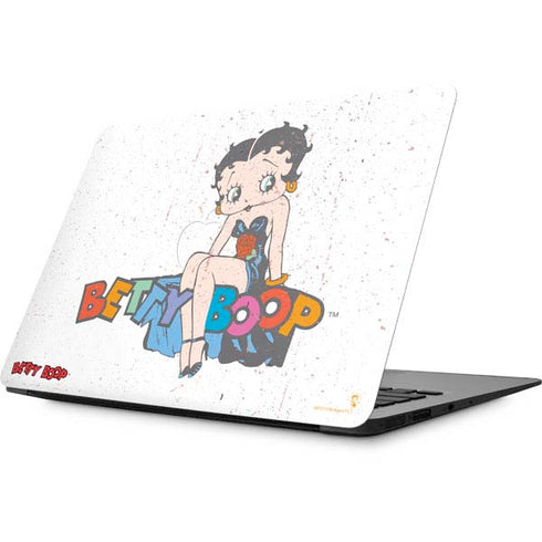 Betty Boop Splatter Apple MacBook Skin