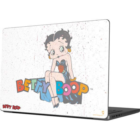 Betty Boop Splatter MacBook Pro 14in (2021-24) Skin