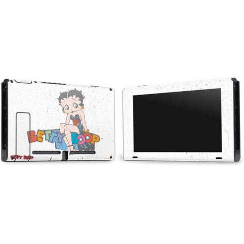Betty Boop Splatter Nintendo Switch Bundle Skin