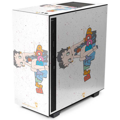 Betty Boop Splatter NZXT H510 Compact ATX Mid-Tower Case Skin
