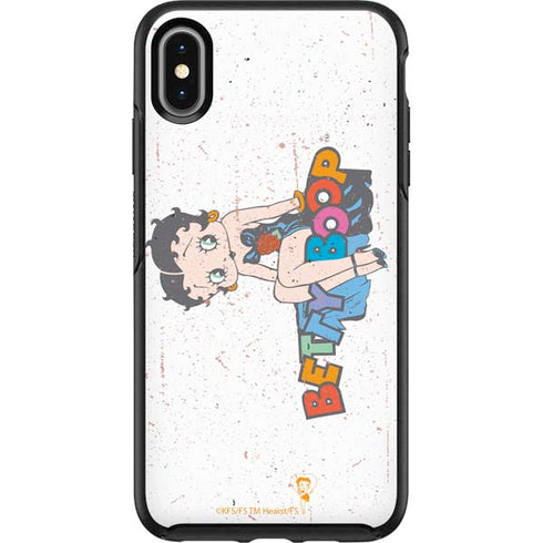 Betty Boop Splatter Otterbox Symmetry iPhone Skin