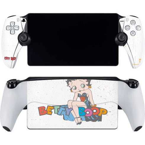 Betty Boop Splatter PlayStation Portal Remote Player Skin
