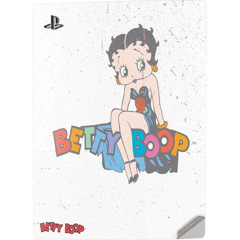 Betty Boop Splatter PS5 Digital Edition Console Skin