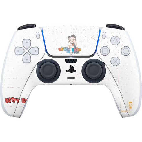 Betty Boop Splatter PS5 Controller Skin