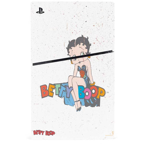 Betty Boop Splatter PS5 Slim Disk Bundle Skin