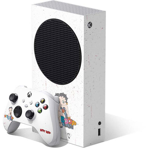 Betty Boop Splatter Xbox Series S Skins