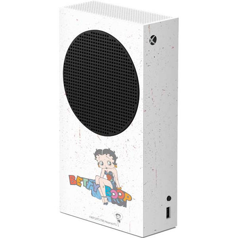 Betty Boop Splatter Xbox Series S Console Skin
