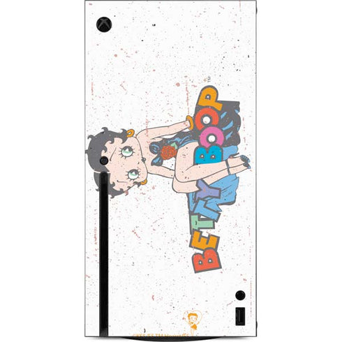 Betty Boop Splatter Xbox Series X Console Skin