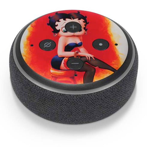 Betty Boop Stockings Amazon Echo Dot Skin